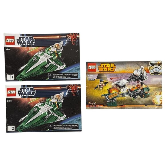 Lot Of 10 LEGO Star Wars Instruction Manuals For Sets 8083 8088 9497 7669 7681 7 - Picture 6 of 7